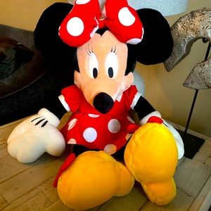 Disney Large Minnie Mouse Plush Measures about 25”